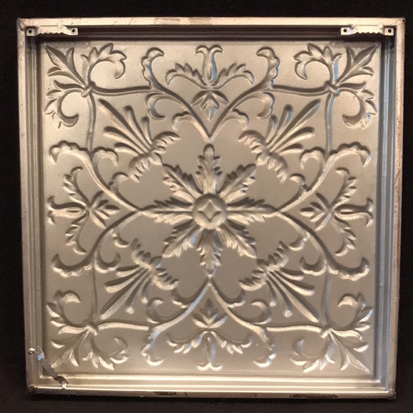 Home Decorators Floral Burst Metal Wall Plaque NEW - Picture 3 of 6